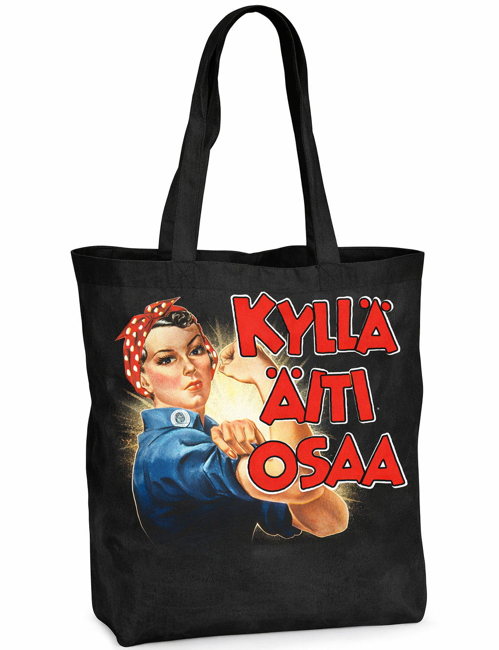 ORGANIC PREMIUM MAXI PUUVILLAKASSI 18 L musta - KYLLÄ ÄITI OSAA (00 336B)