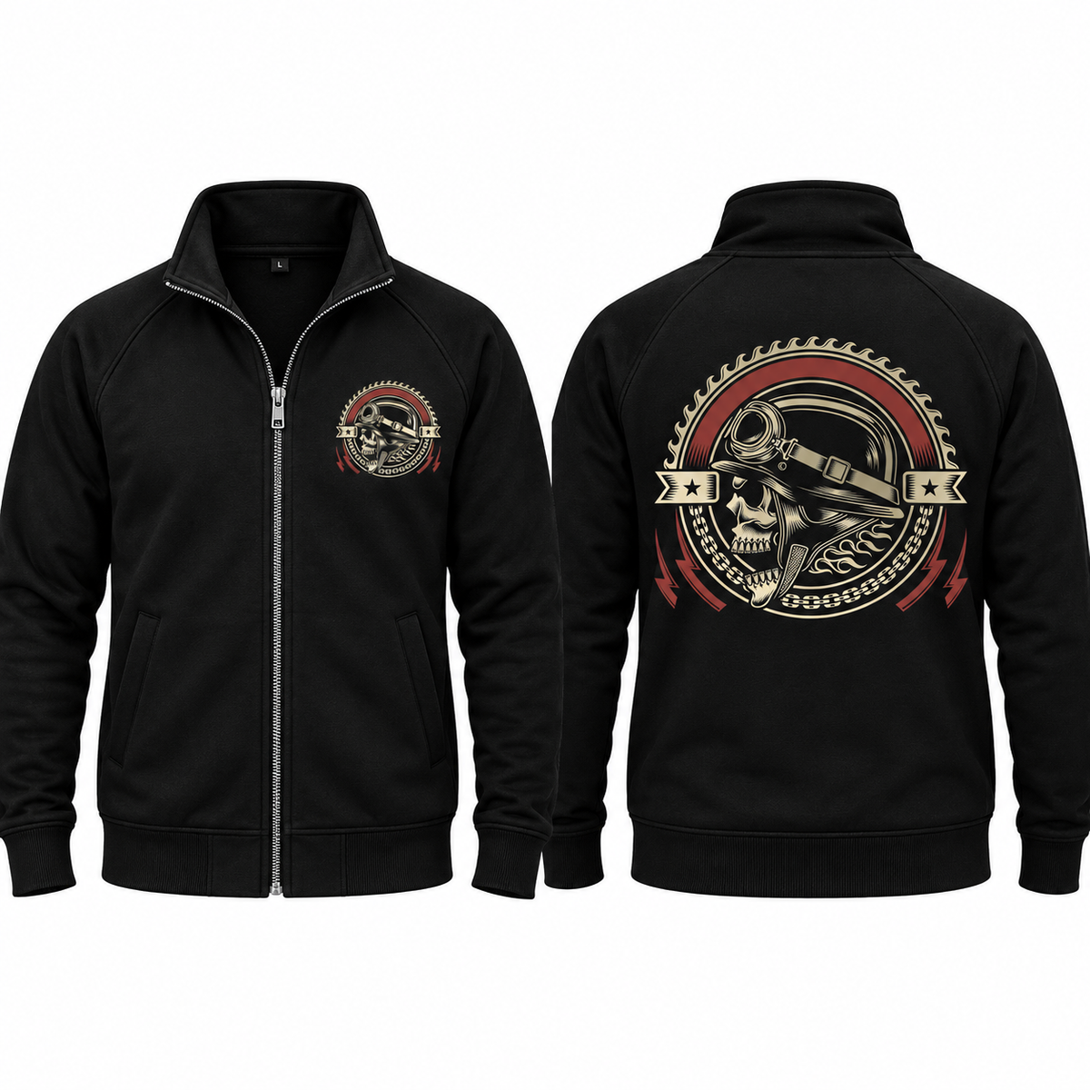 Premium Collegetakki - CUSTOM SKULL (00 83)