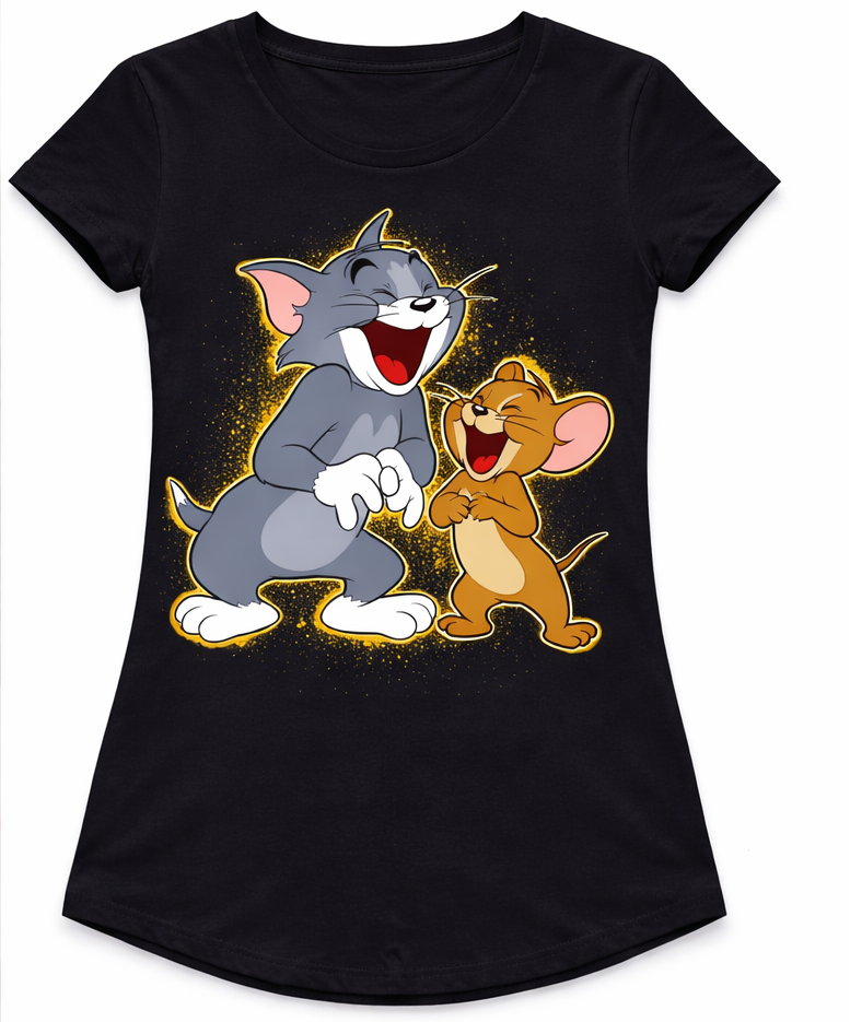 NAISTEN PAITA MUSTA - Loose Fit – KAVERUKSET