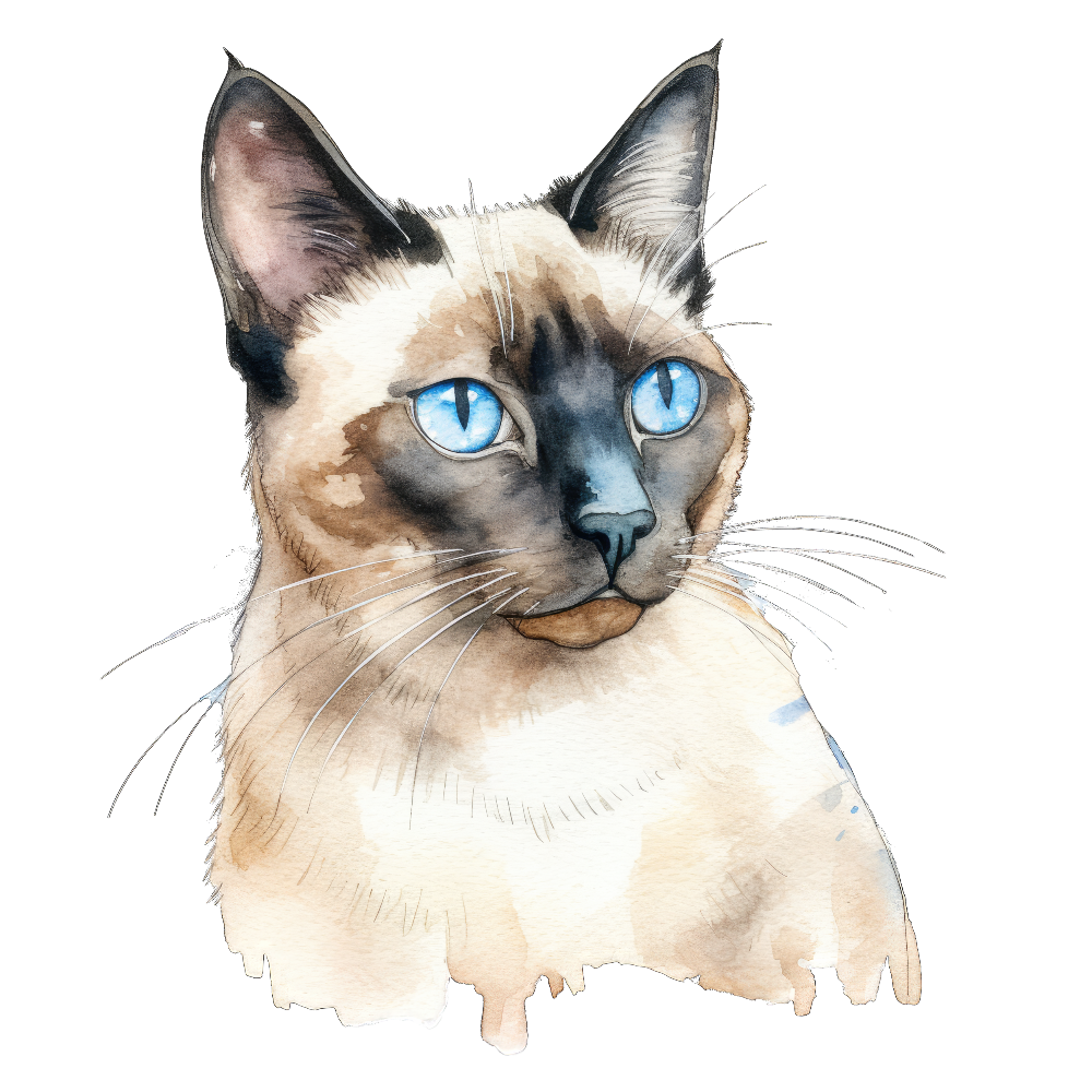 PAINATUS - Classic siamese cat