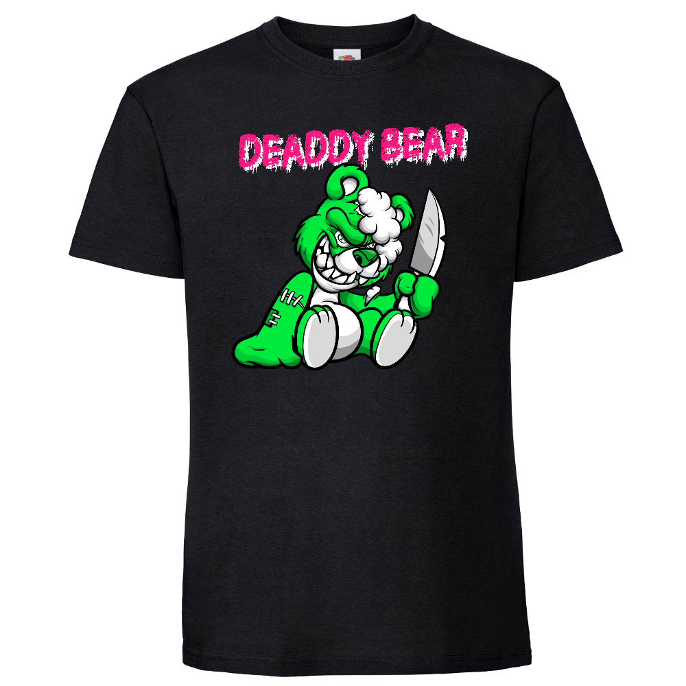 T-PAITA musta - DEADDY BEAR (00 2821)