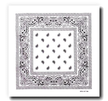 BANDANA - Valkoinen