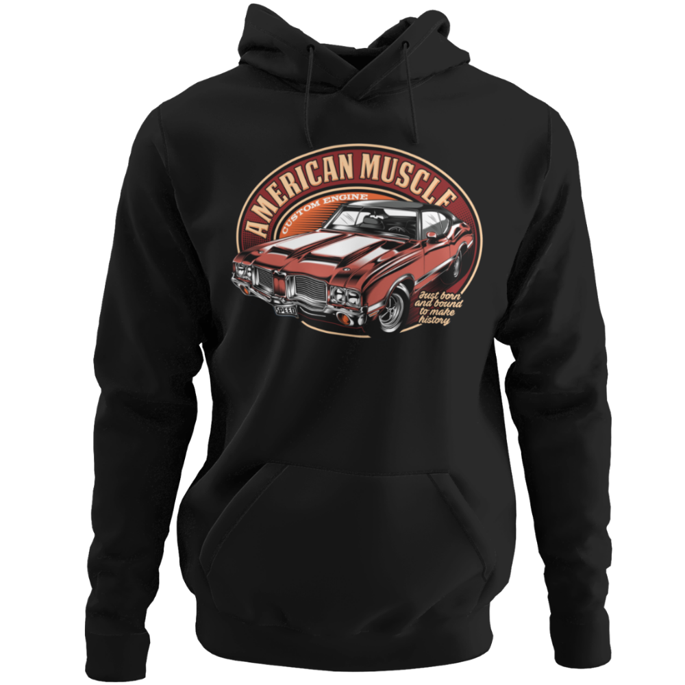 RETRO CAR HUPPARI MUSTA - AMERICAN MUSCLE (00 2495)