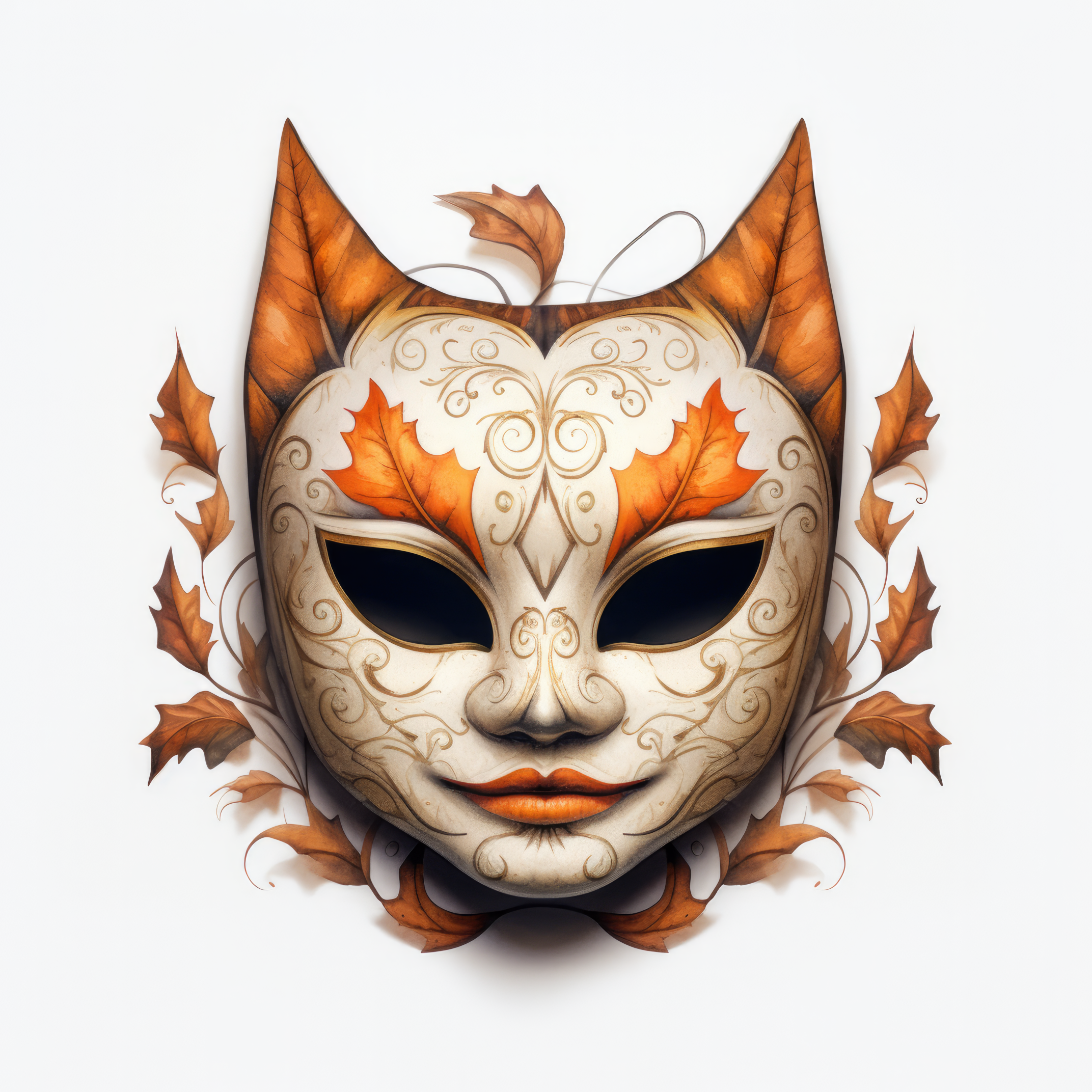 Halloween-themed mask 2 (paitakuva)