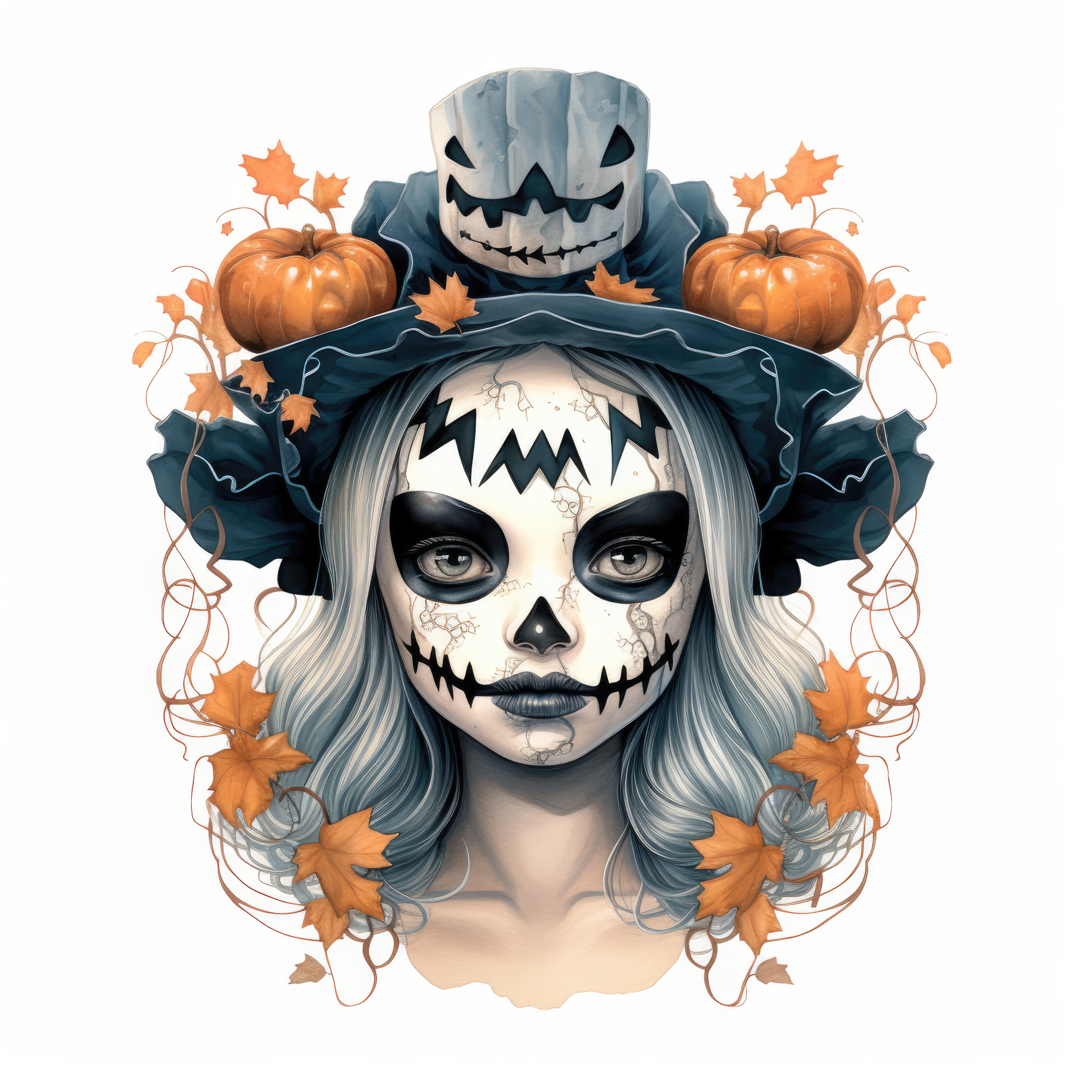 Halloween-themed mask 3 (paitakuva)