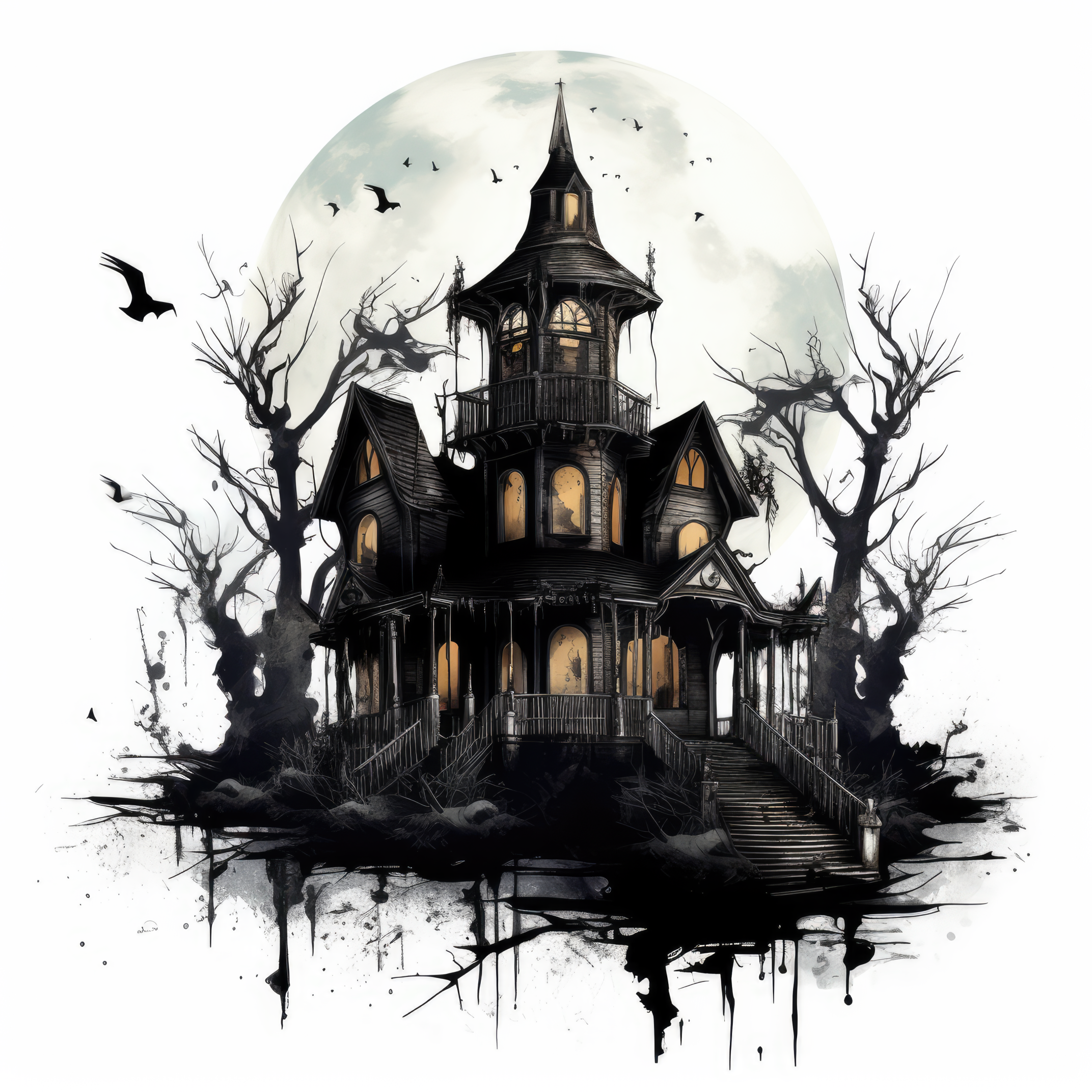 Haunted house magical 1 (paitakuva)