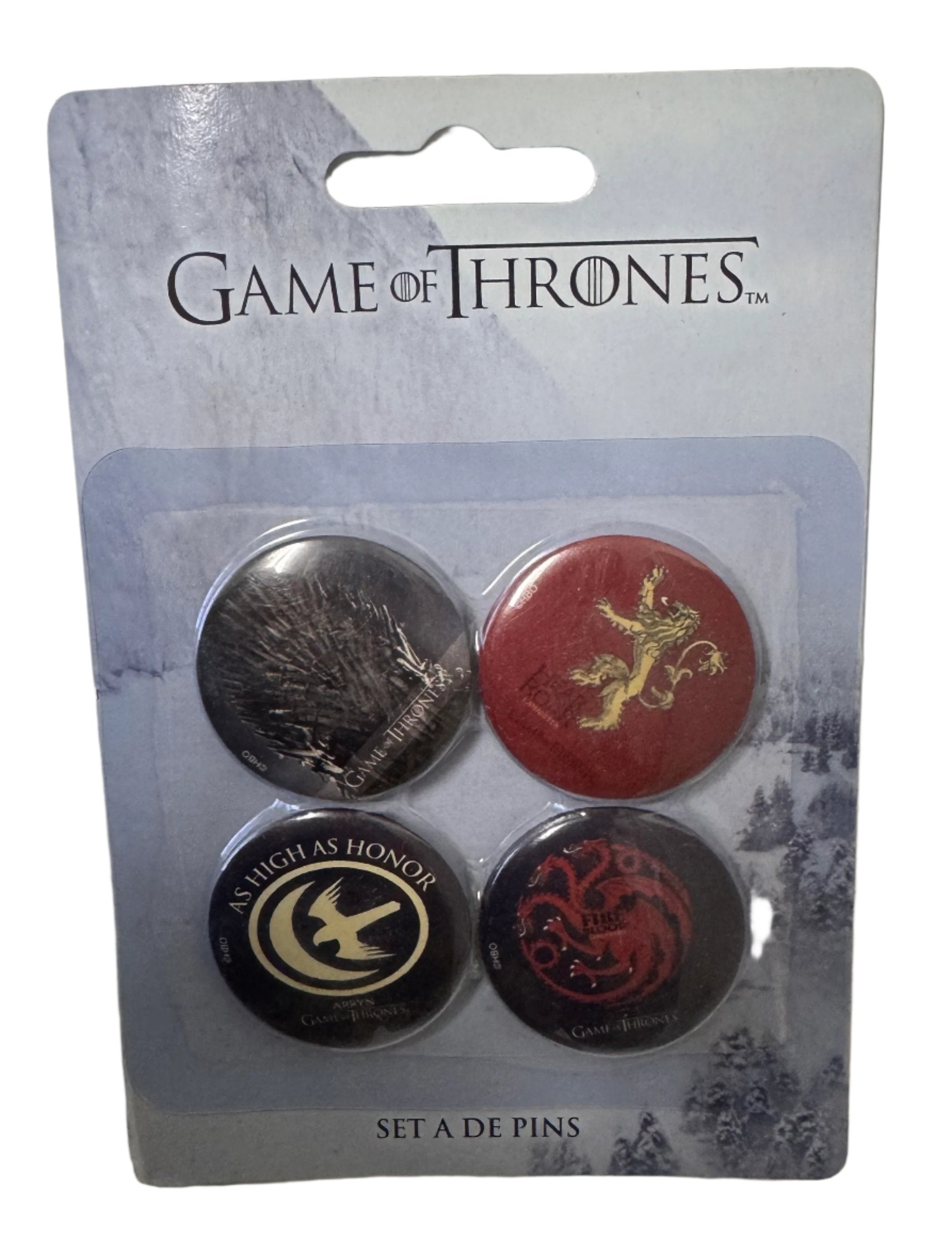 PINSSISETTI - GAME OF THRONES Set A (LF4019)