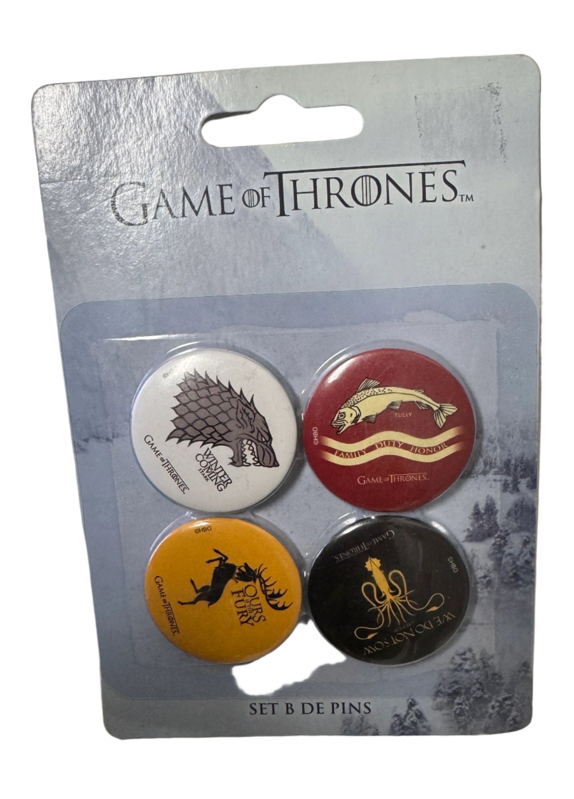 PINSSISETTI - GAME OF THRONES Set B (LF4020)