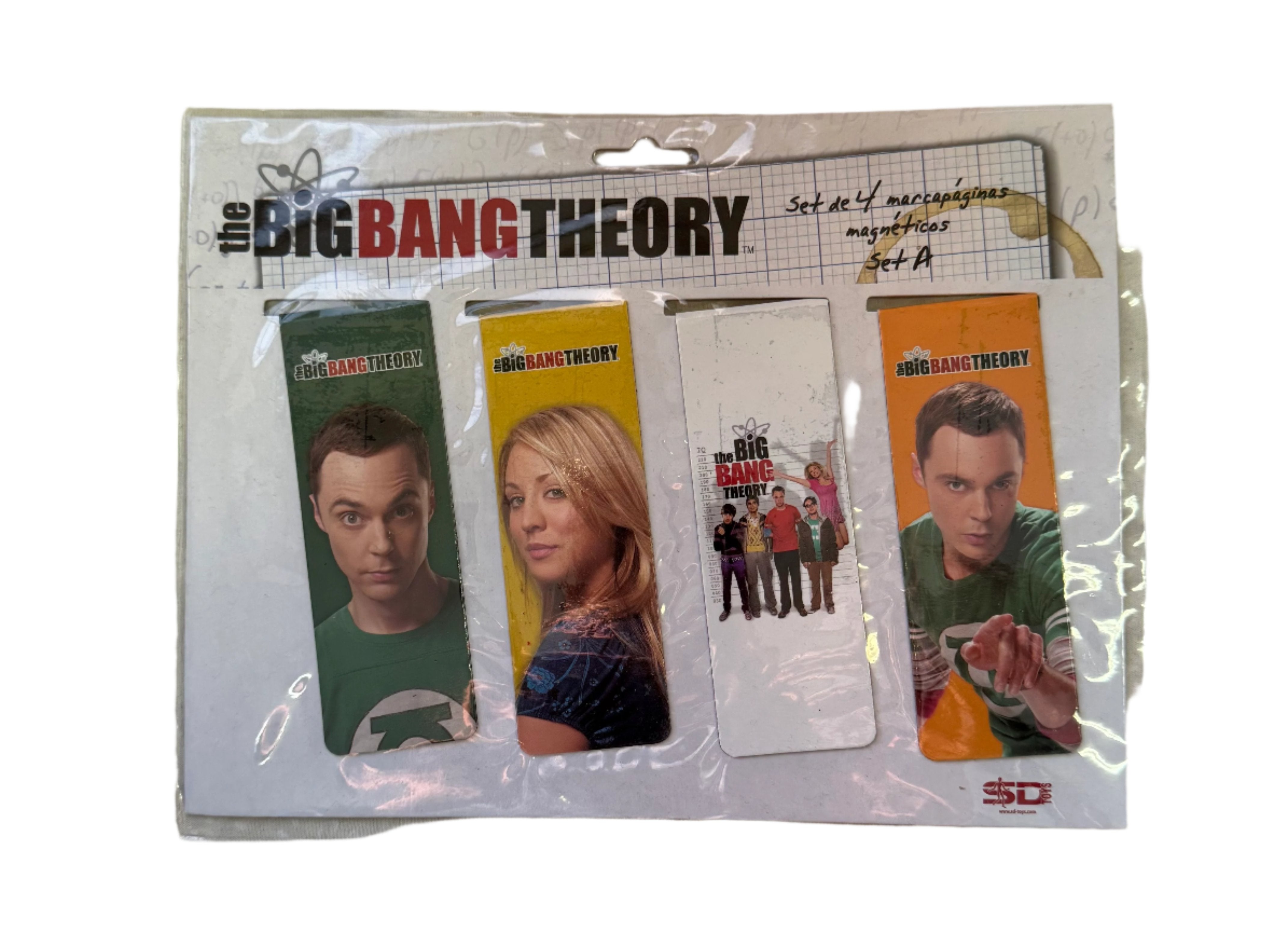 Kirjanmerkkisetti - The Big Bang Theory (LF4040)