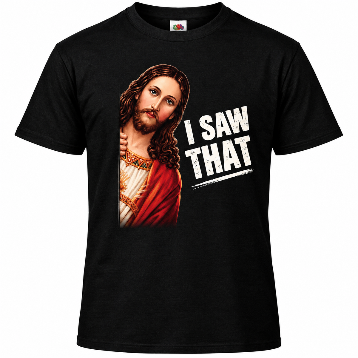 T-PAITA MUSTA - I SAW THAT