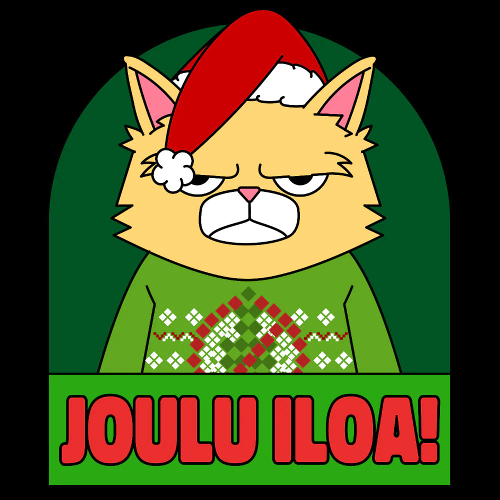 JOULU COLLEGE MUSTA - JOULU ILOA (2597)