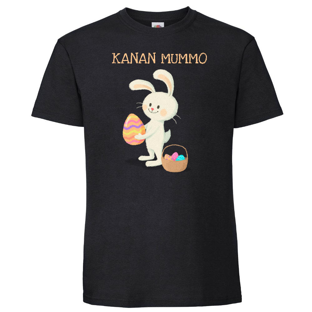 T-PAITA MUSTA - KANAN MUMMO - KAMALA LUONNE