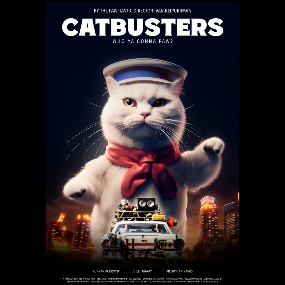 PAITAKUVA - CATBUSTERS (2745)