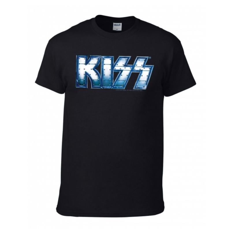 T-PAITA - METALLIC LOGO - KISS (LF8181)