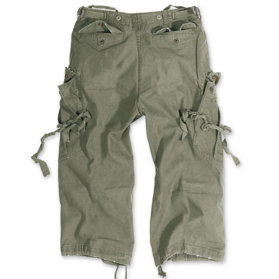 SHORTSIT - ENGINEER VINTAGE 3/4 - Oliivi