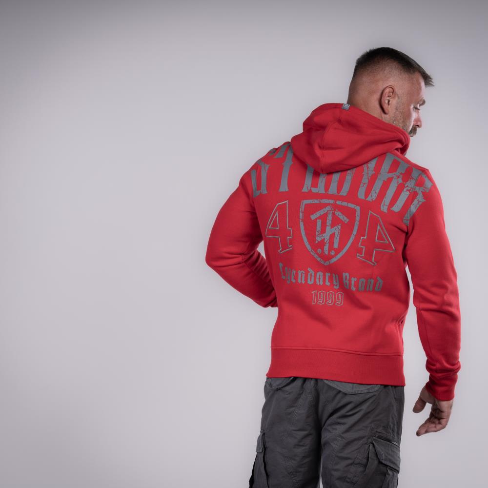 THOR STEINAR vetoketjuhuppari rot - Legendary hooded jacket