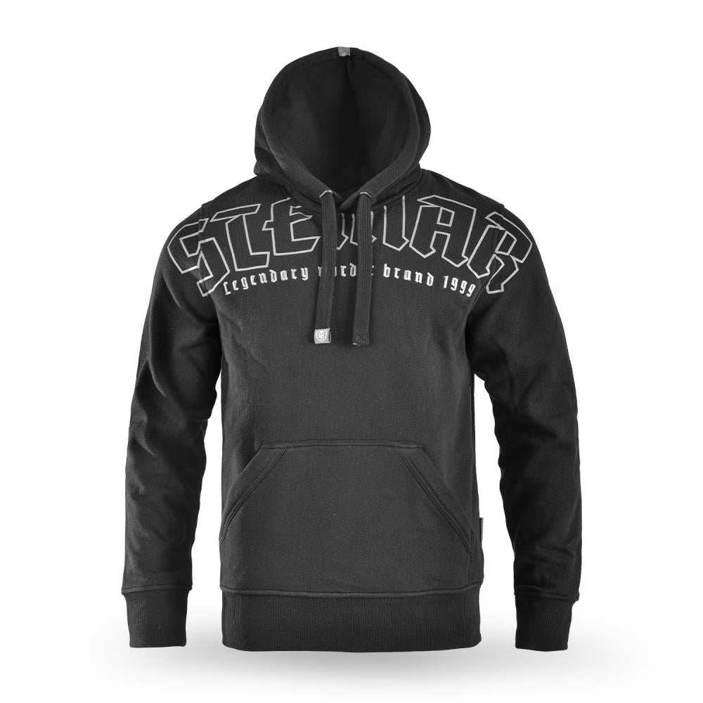 THOR STEINAR - Huppari musta - Swindbert hooded sweatshirt