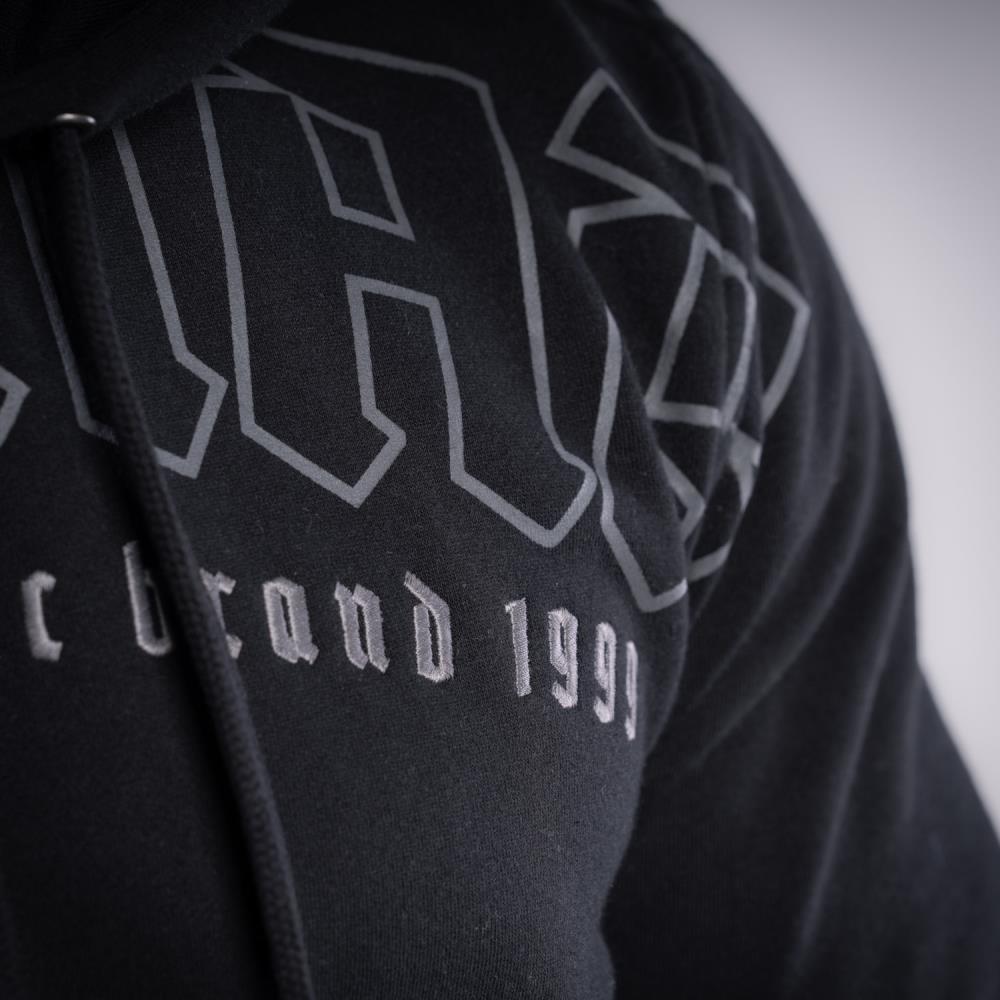 THOR STEINAR - Huppari musta - Swindbert hooded sweatshirt