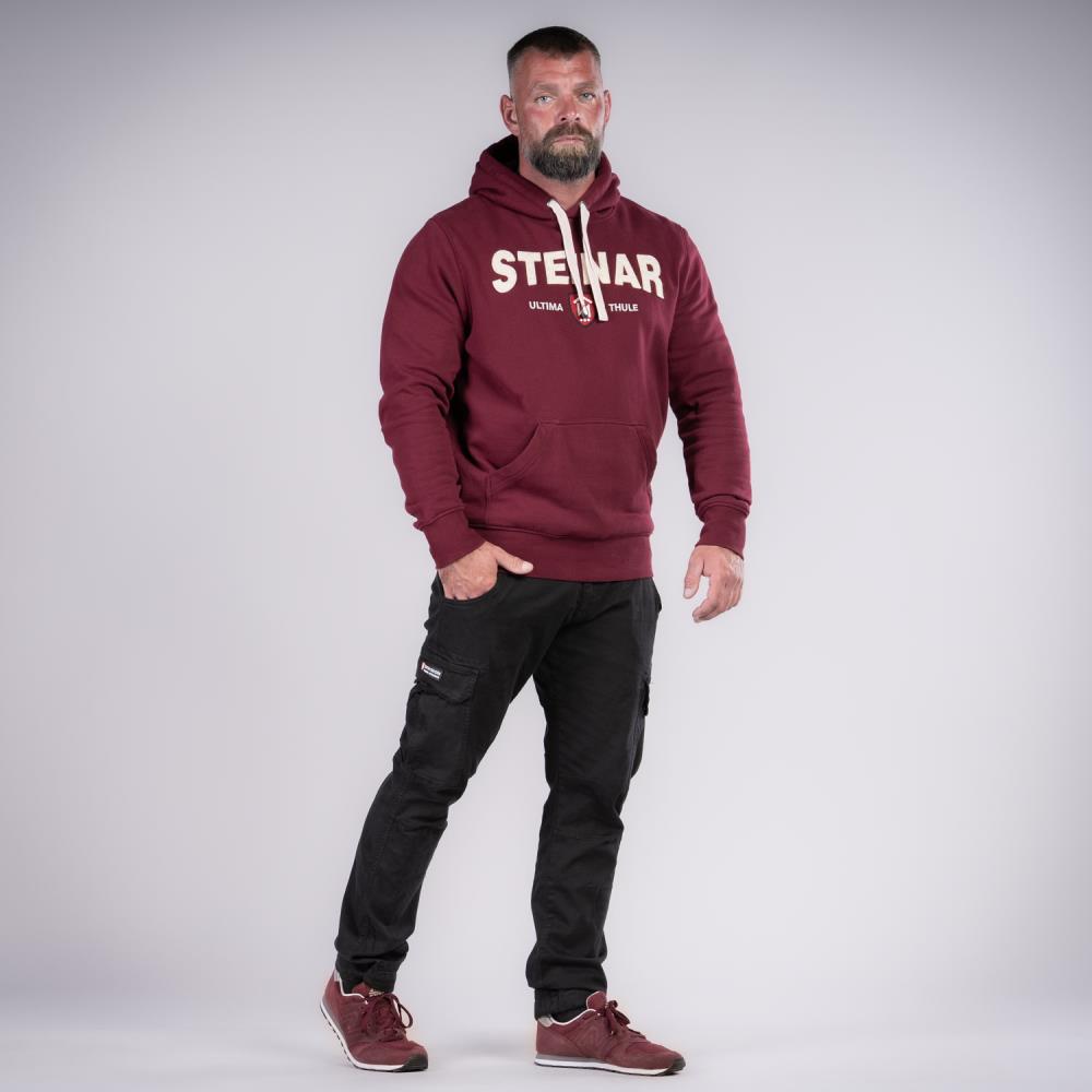 THOR STEINAR -  Huppari bordeaux - Ultima hooded sweatshirt