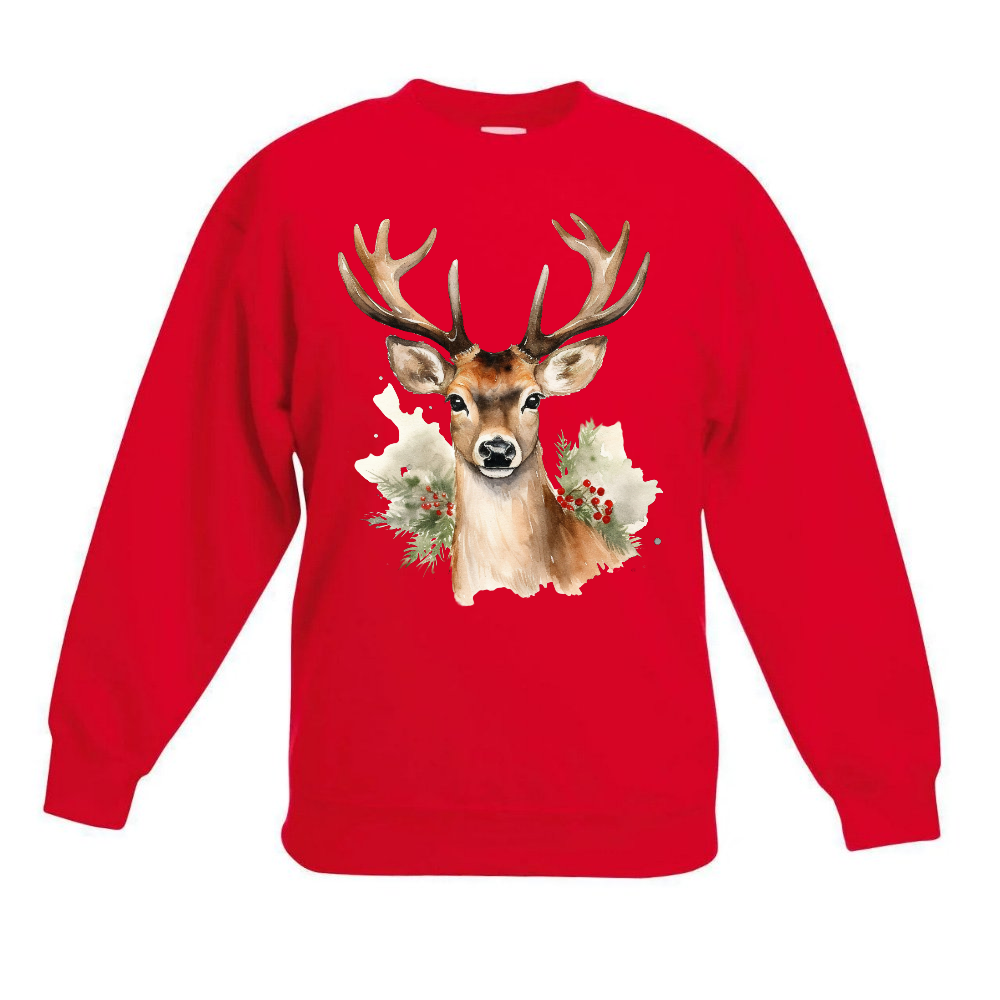 JOULU COLLEGE PUNAINEN - PORO (2607)