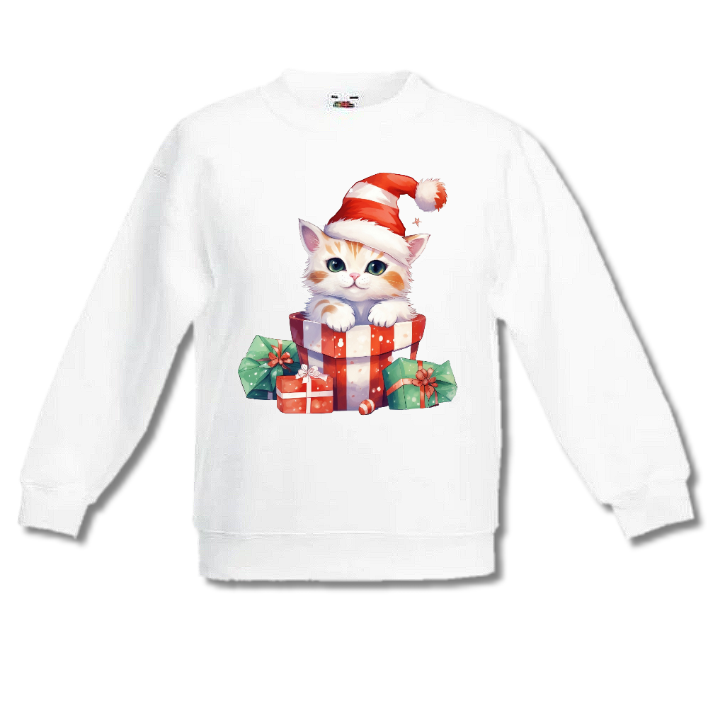 JOULU COLLEGE PUNAINEN - JOULU KISSA (2602)