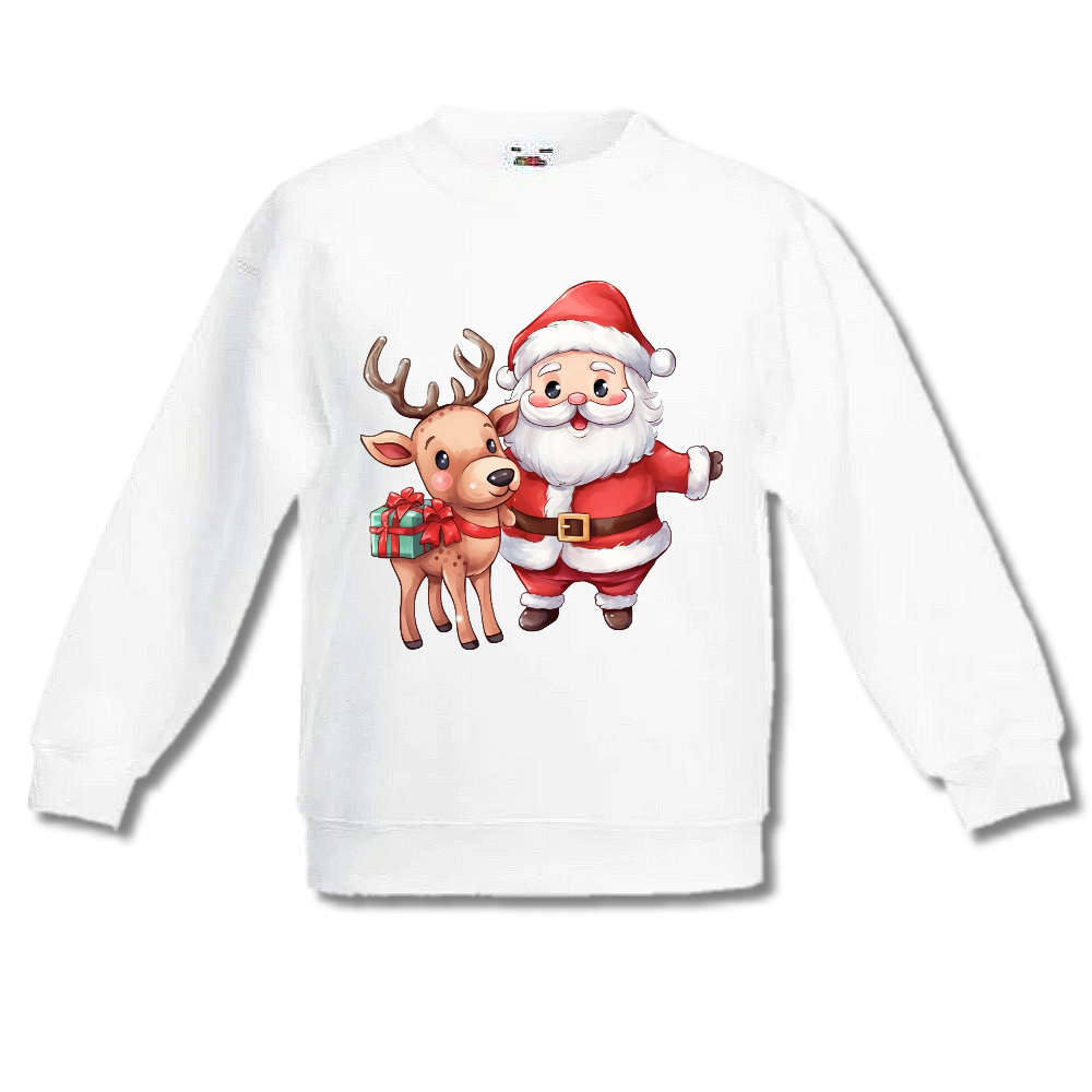 JOULU COLLEGE PUNAINEN - PUKKI JA PORO (2606)