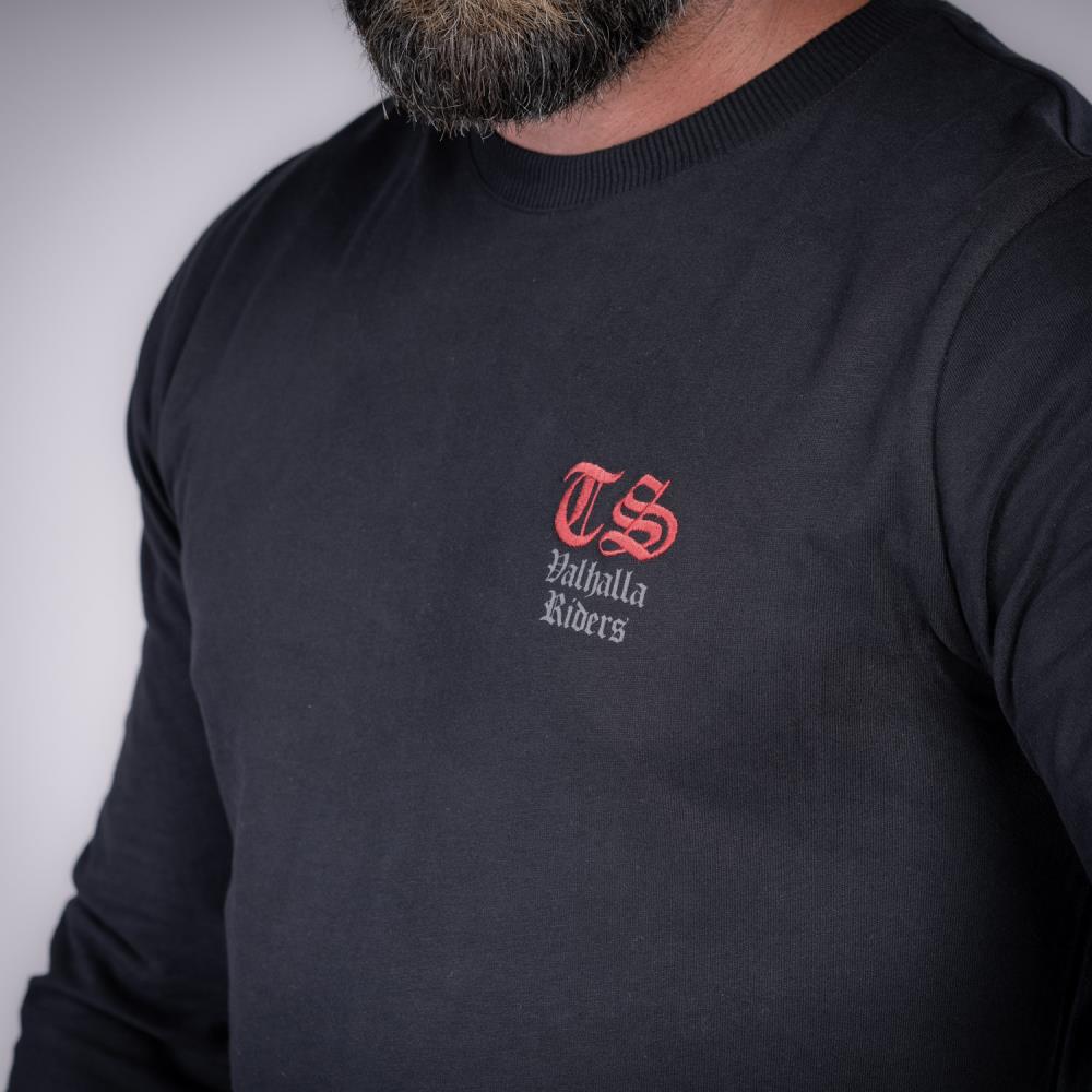 THOR STEINAR - pitkähihainen paita musta - Longsleeve Hafslo