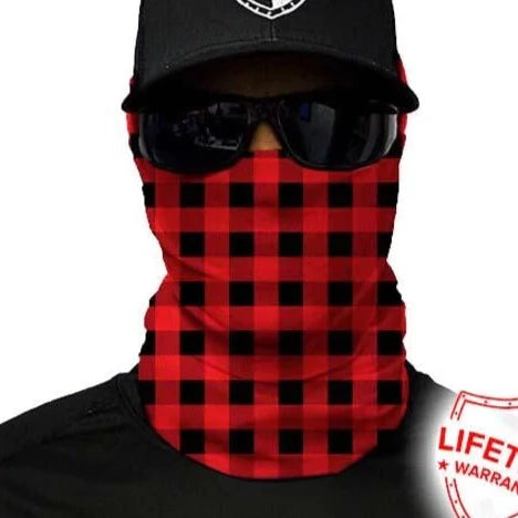 PUFF HUIVI - Red Plaid (SC121)