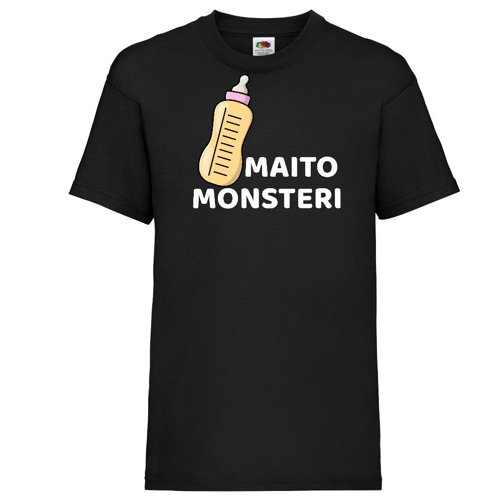 MIESTEN T-PAITA + LAPSEN T-PAITA MONSTERI (00 2923)