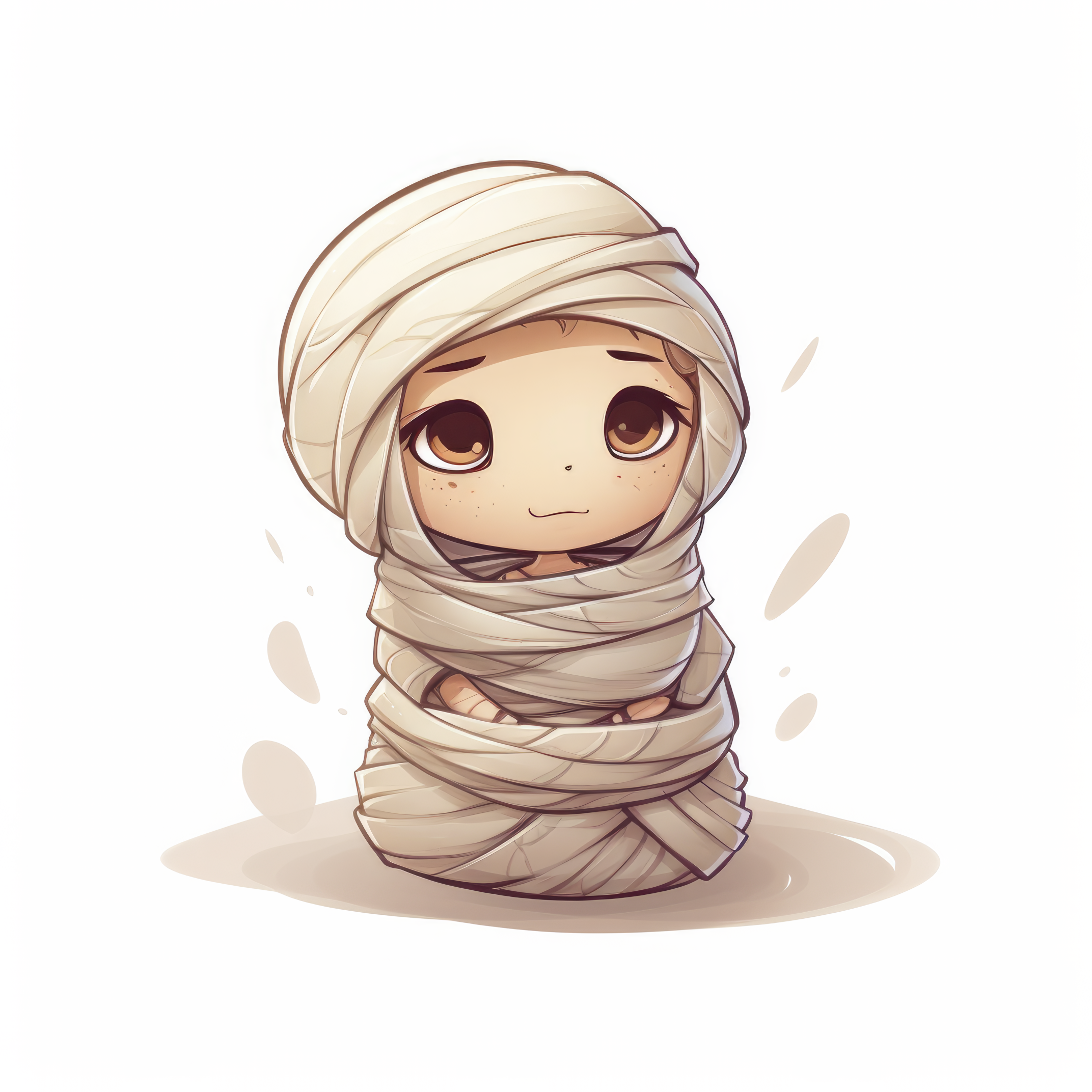 Mummy wrapped in bandages 3 (paitakuva)