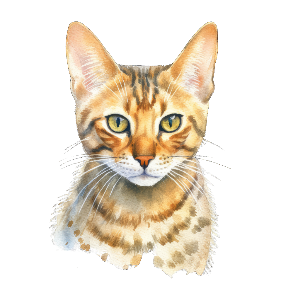 PAINATUS - Ocicat cat portrait 2