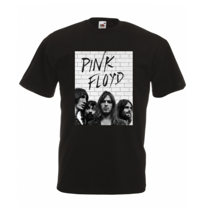 T-PAITA - PINK FLOYD BAND (MUSTA) (1637)