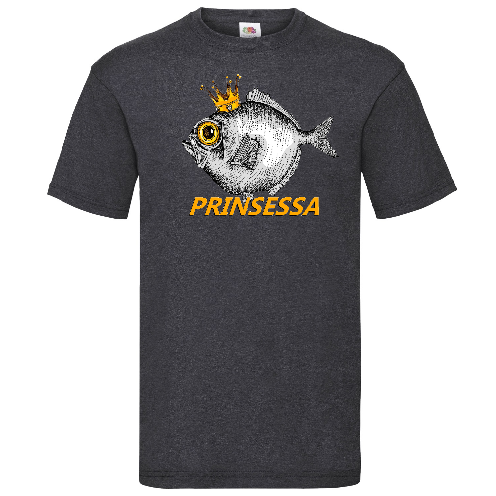 T-Paita tumma harmaa - PRINSESSA (00 2822)