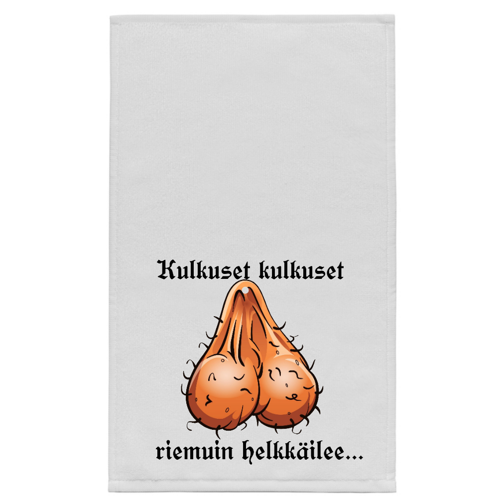 KÄSIPYYHE valk. - KULKUSET (328)