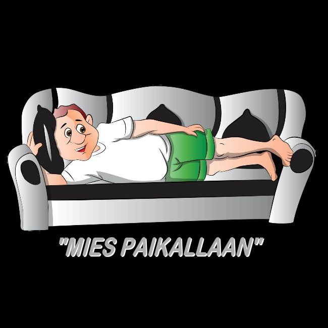 T-PAITA -  MIES PAIKALLAAN (2622)
