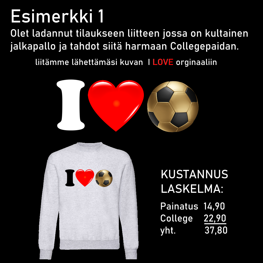 I LOVE TEKSTIILIT OMALLA MERKILLÄ.