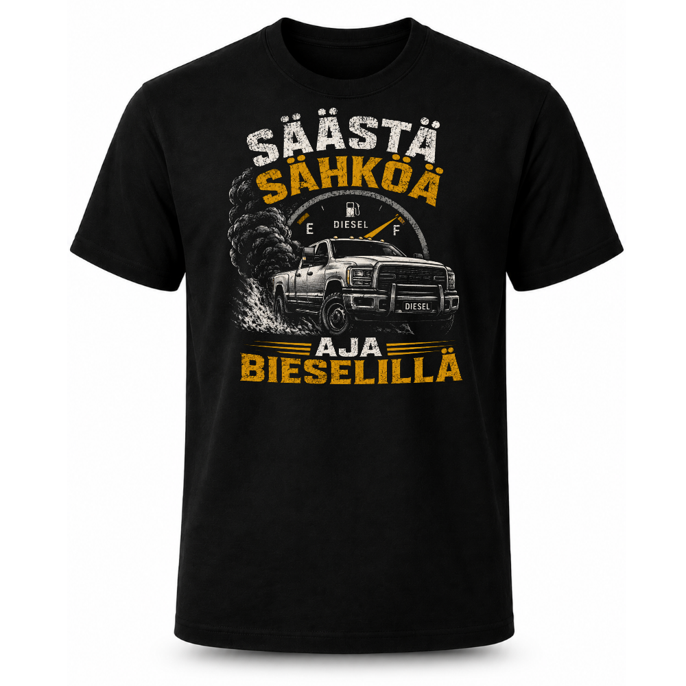 T-PAITA - SÄÄSTÄ SÄHKÖÄ AJA DIESELILLÄ! (00 926)