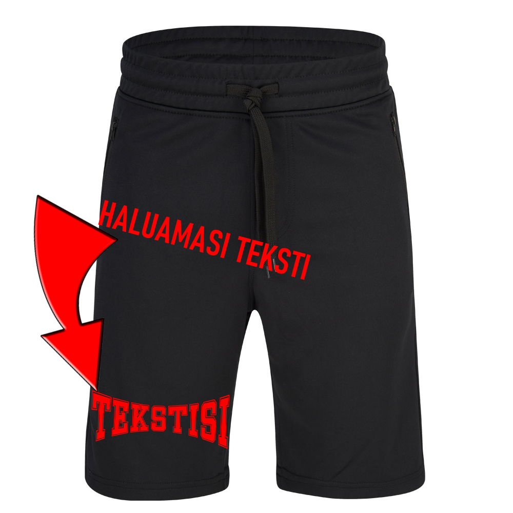 Tekniset shortsit - OMALLA TEKSTILLÄ