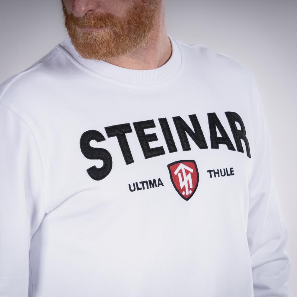 THOR STEINAR - COLLEGE VALKOINEN - Ultima sweatshirt