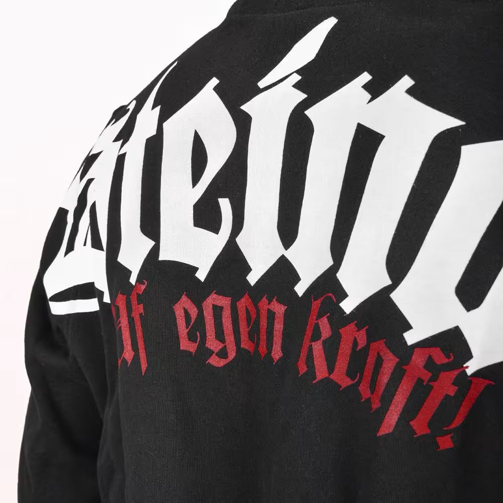 THOR STEINAR - COLLEGE musta - HELLA SWEATSHIRT