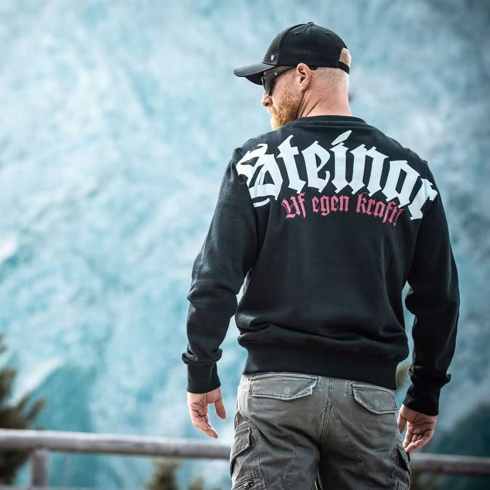 THOR STEINAR - COLLEGE musta - HELLA SWEATSHIRT