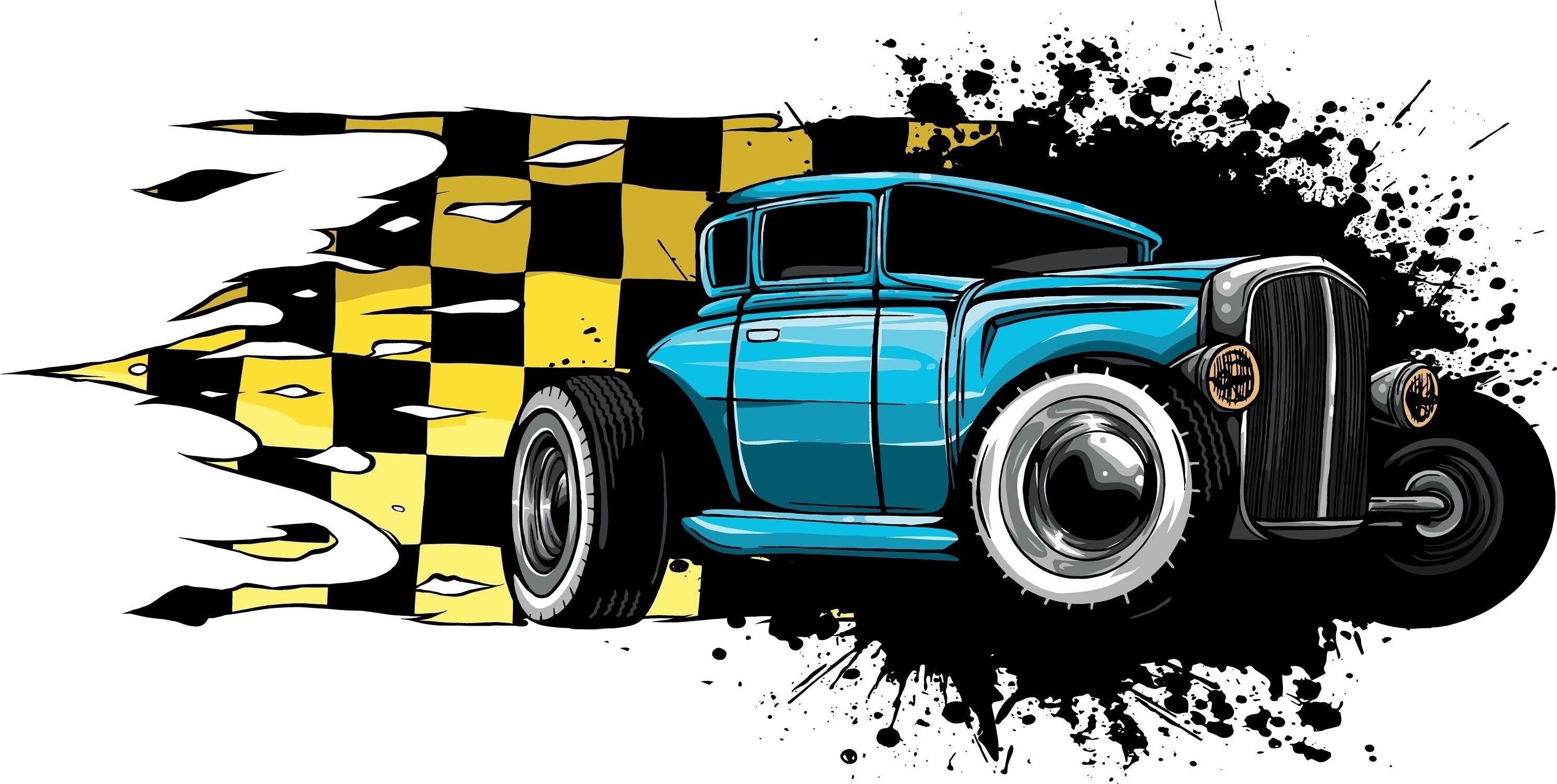 classic COLLEGE HARMAA - RALLY HOT ROD (2958)