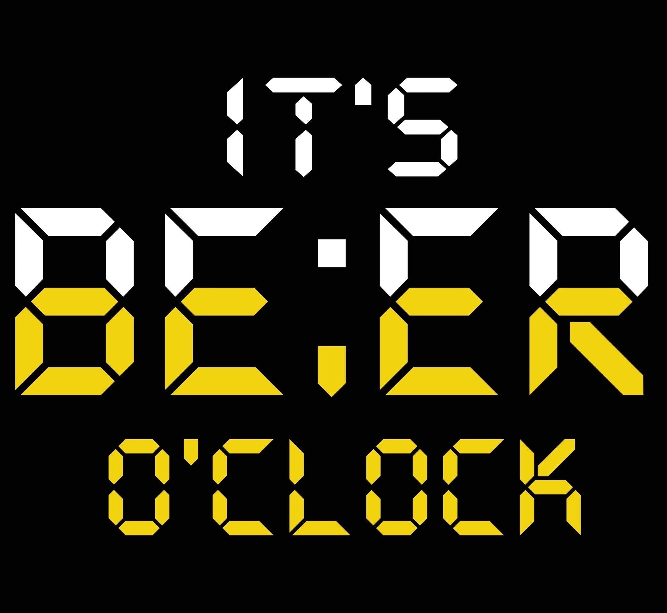 CLASSIC HUPPARI - IT'S BEER CLOCK (00 423)
