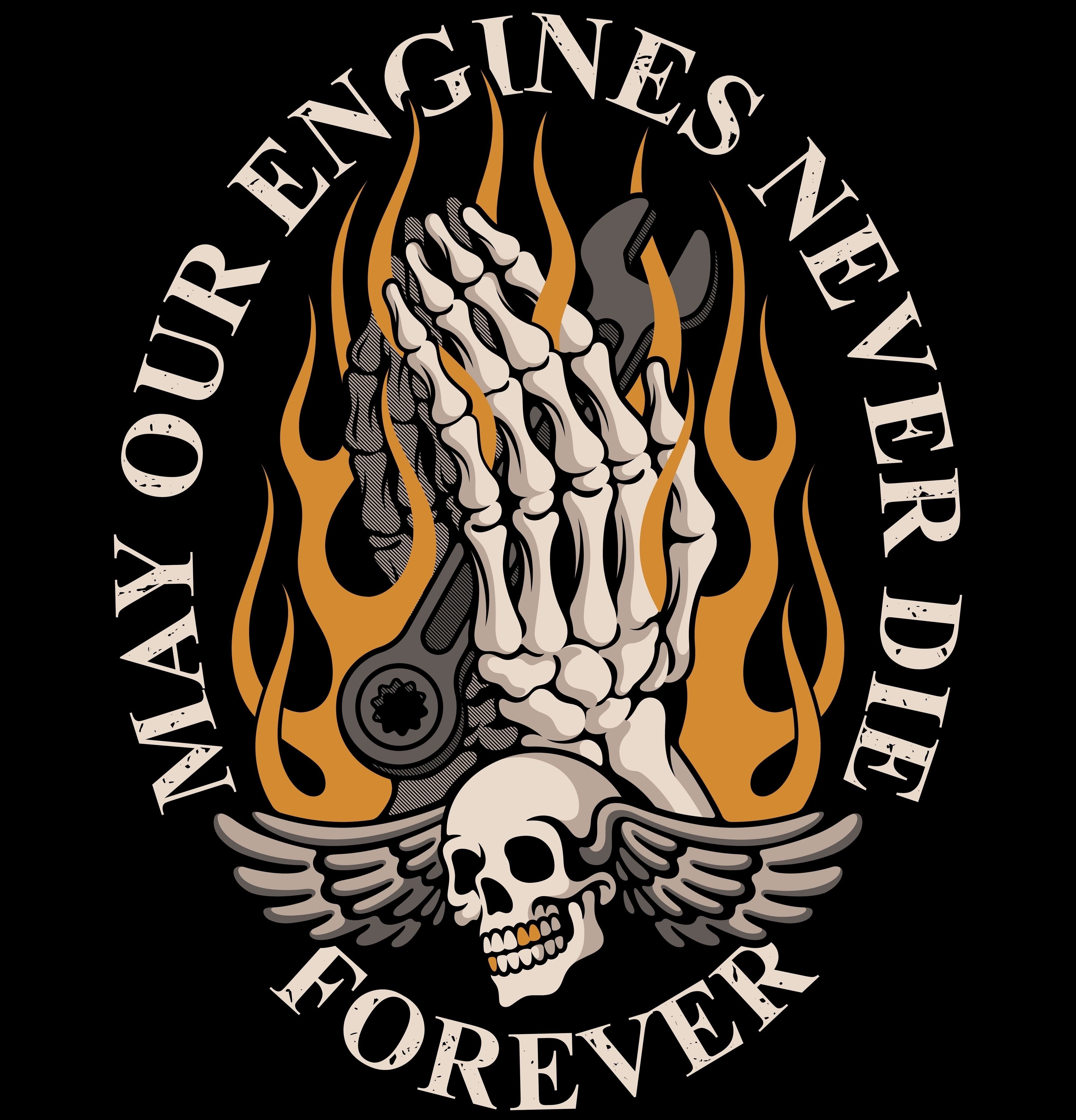 PITKÄHIHAINEN T-PAITA MUSTA - MAY OUR ENGINES