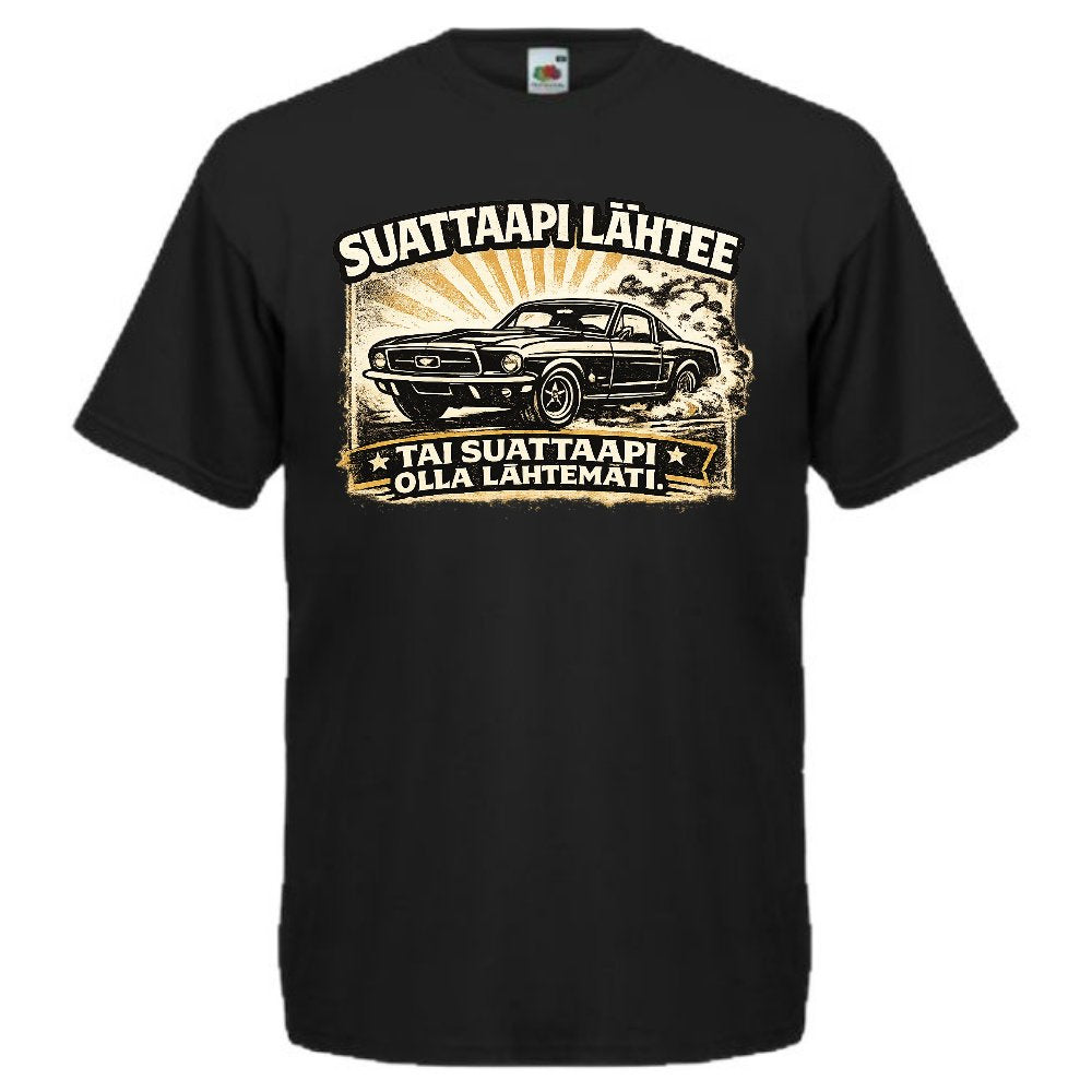 SAVOLAISTEN VAUHTI T-PAITA MUSTA - SUATTAAPI LÄHTEE