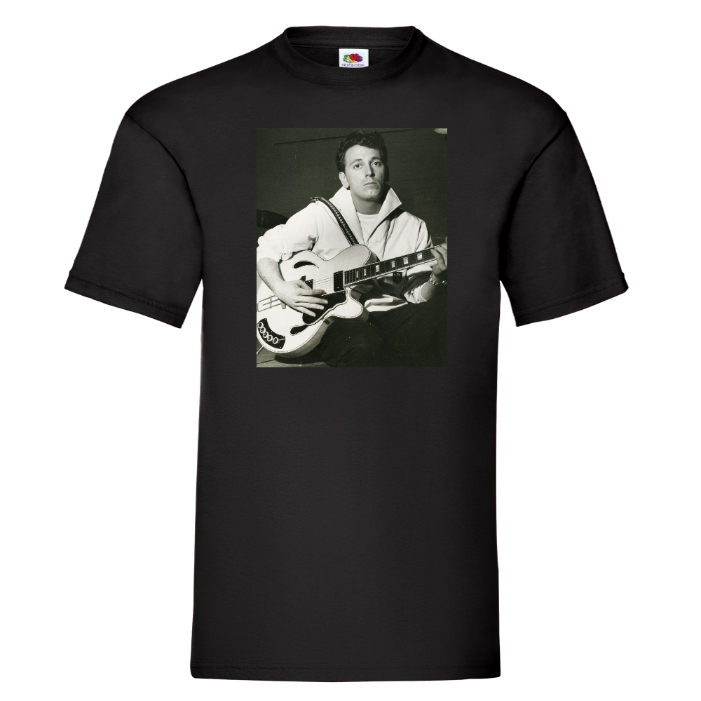 T-PAITA musta - GENE VINCENT GUITAR (2862)