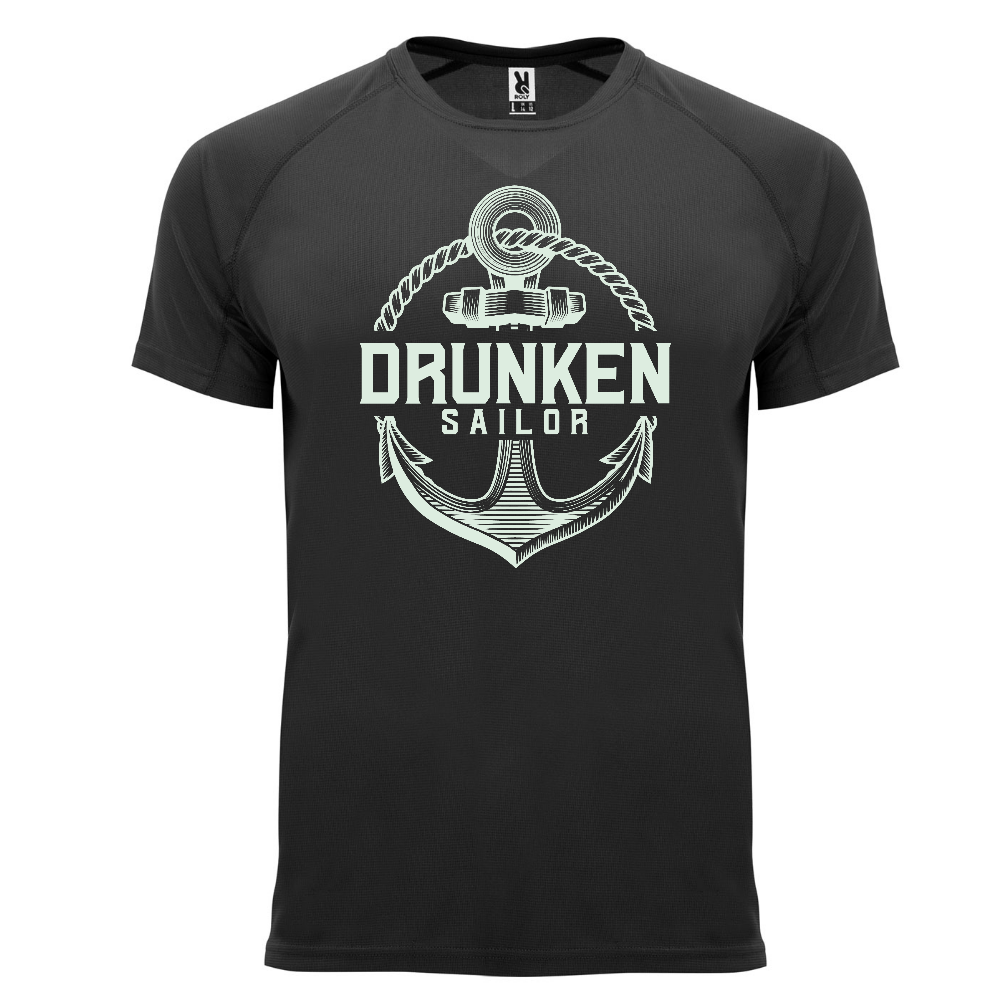 TEKNINEN T-PAITA - DRUNKEN SAILOR MODERN (00 3560)