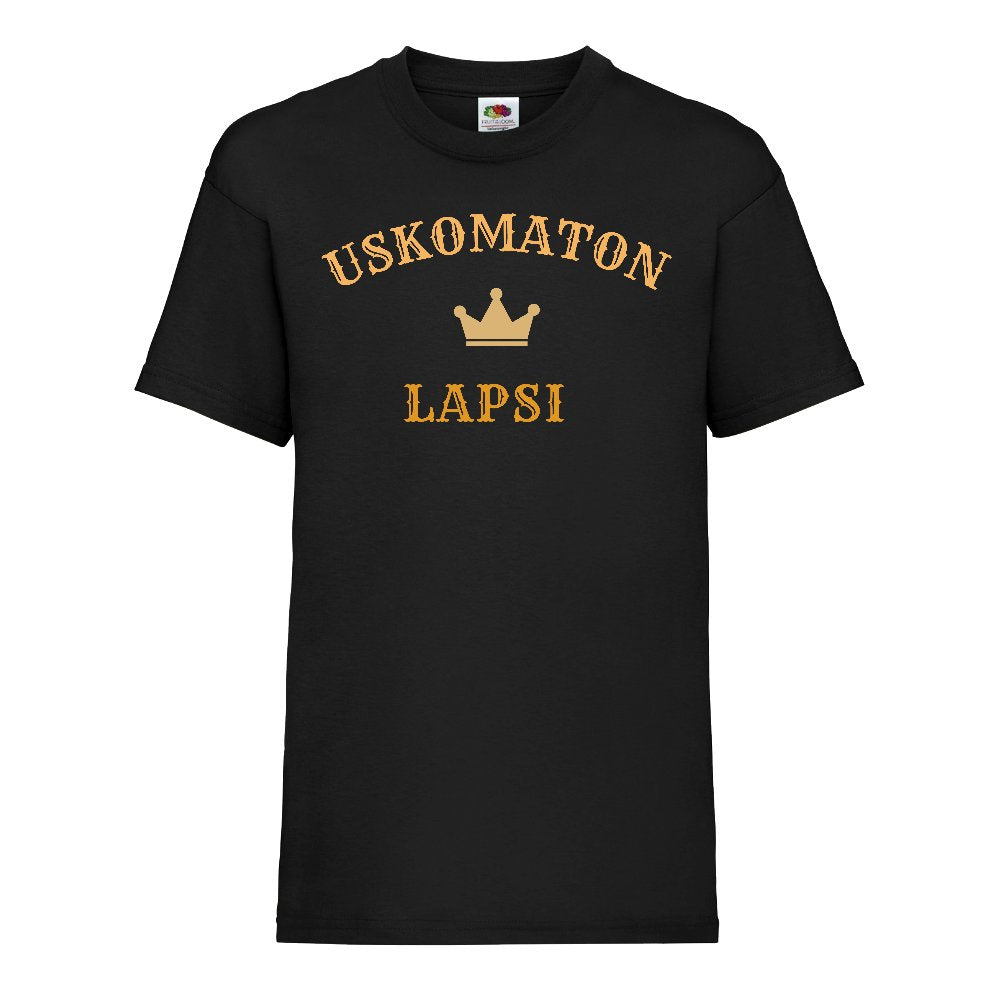 MIESTEN T-PAITA + LASTEN T-PAITA USKOMATON