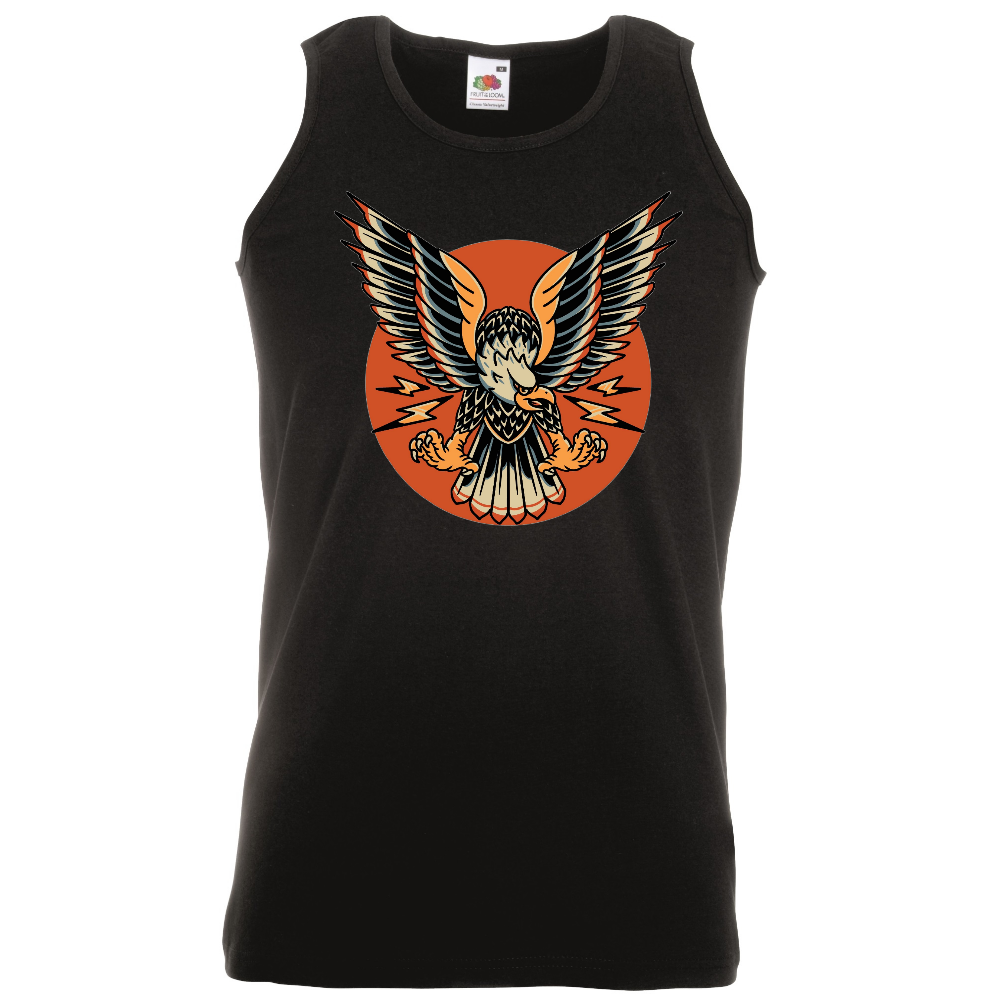 HIHATON PAITA MUSTA - OLD SCHOOL EAGLE (00 2838)