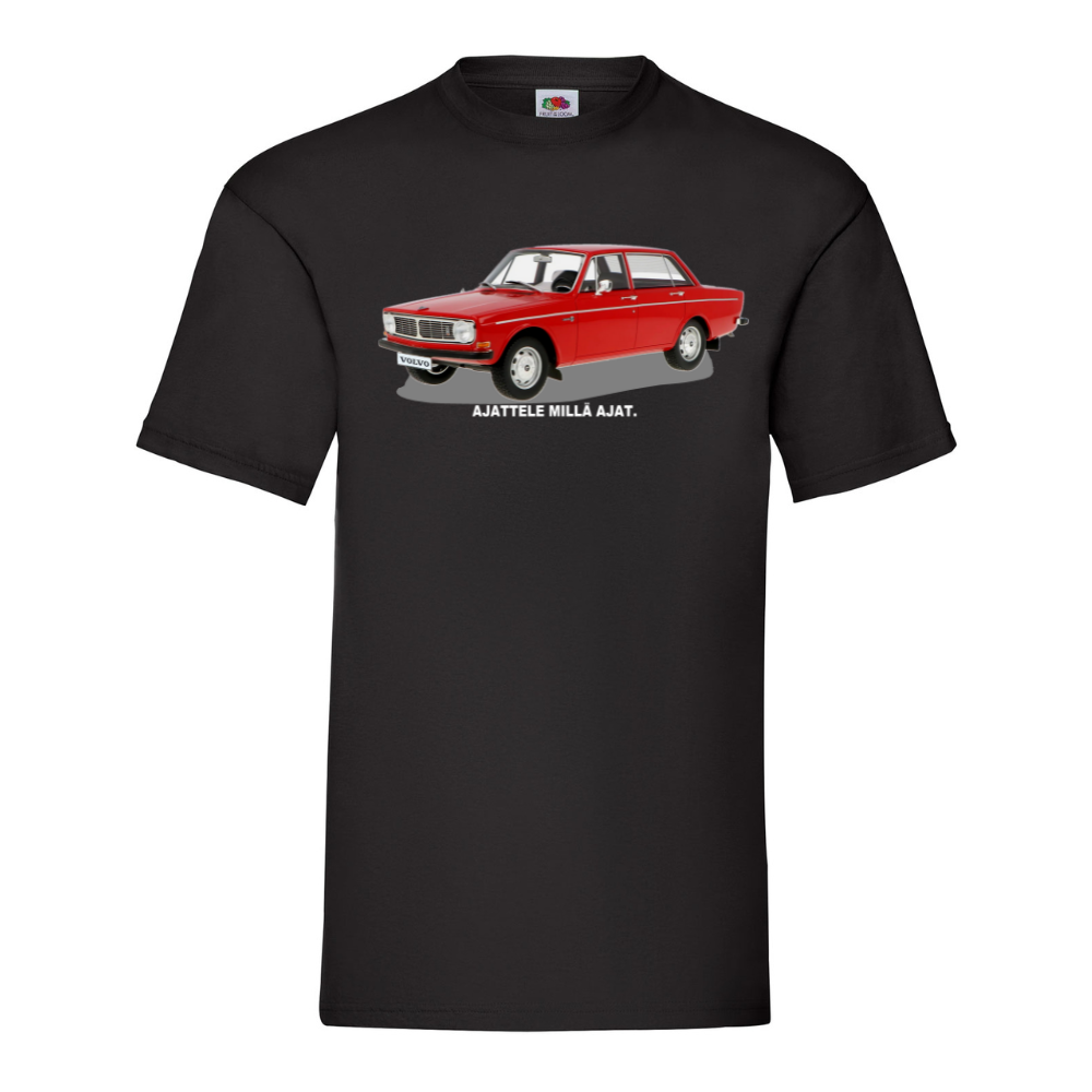 T-PAITA musta - VOLVO 144 (2994)